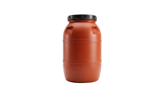 Bidón industrial HDPE de 235 litros, grado alimentario